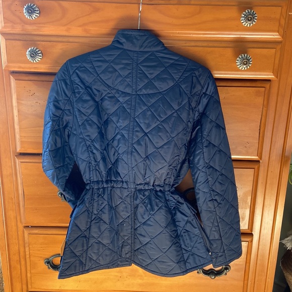 Coach Quilted Jacket XS Drawstring Waist - Picture 3 of 3